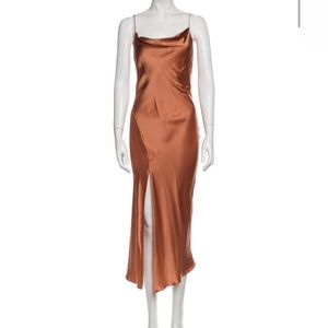 KES Silk Slip Dress